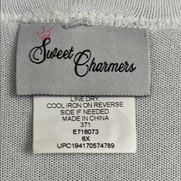 Sweet charmers Elegant White Ruffle Bolero - Picture 4 of 6